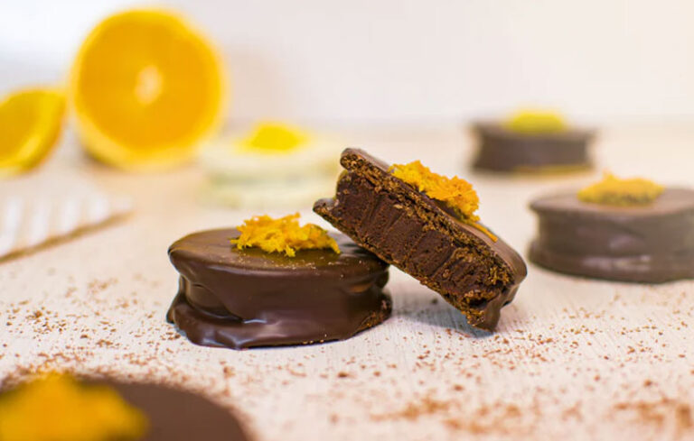 Alfajores Saludables De Naranja Y Cacao Nutrasem Aceites Chia